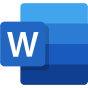 Microsoft Word file icon